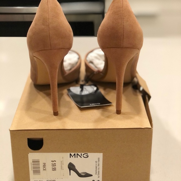 Mango soft finish pointed stiletto heels. - Picture 5 of 5